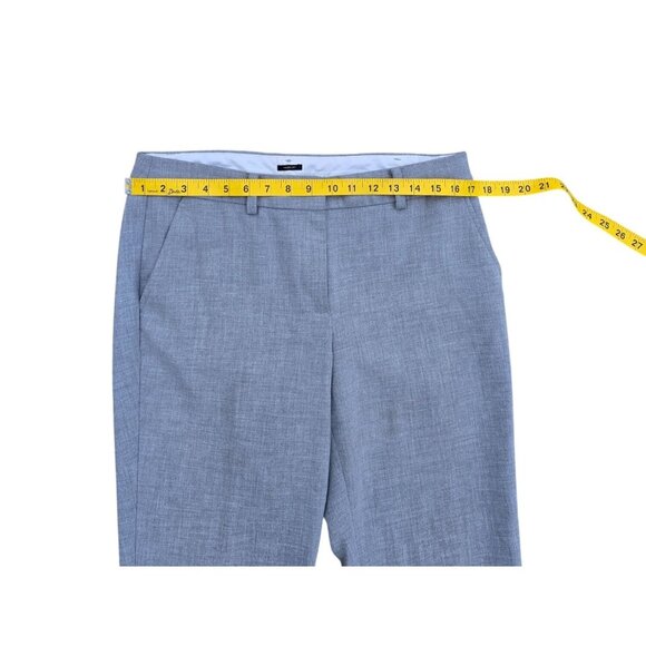 Talbots Womens Petite Gray Dress Pants Size 8P Flat Front Straight Leg - Picture 5 of 8